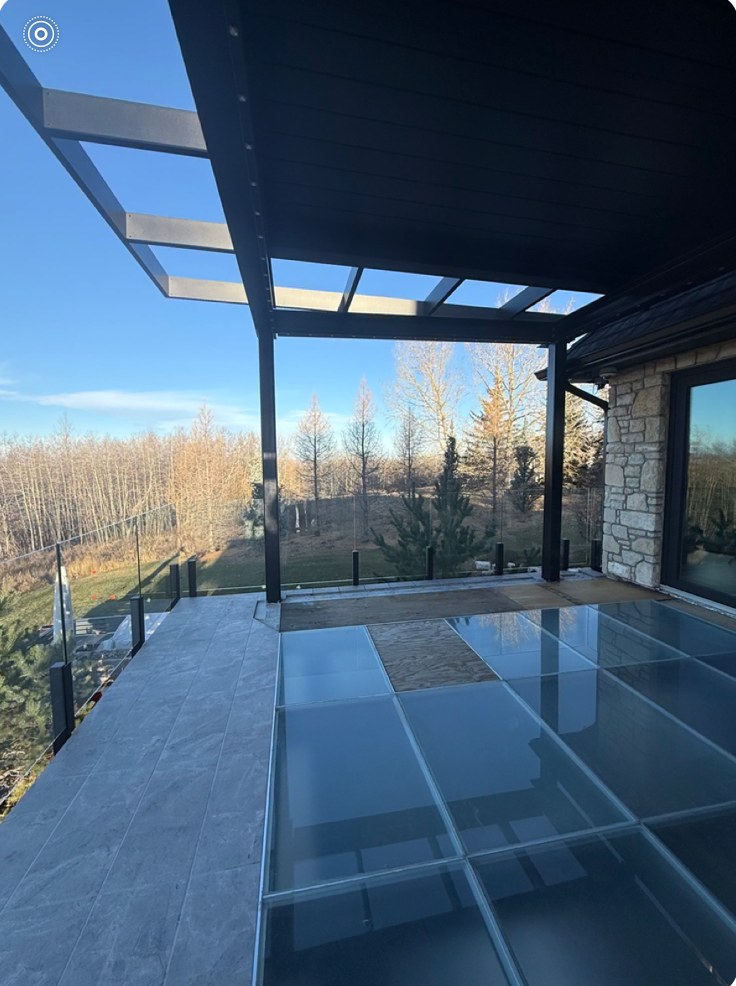 Glass floor patio project thumbnail